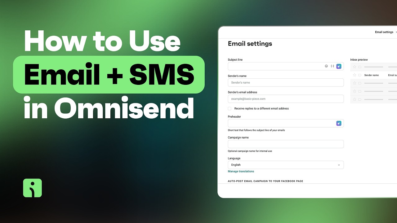 Omnisend for Beginners: Create Your First Email & SMS Campaign