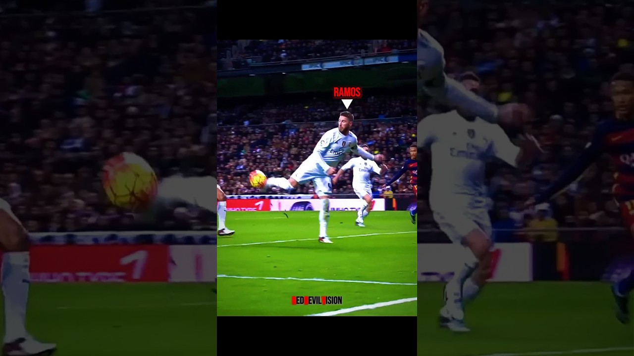 Attackers' Worst Nightmare: Sergio Ramos 🥶🥷🏻