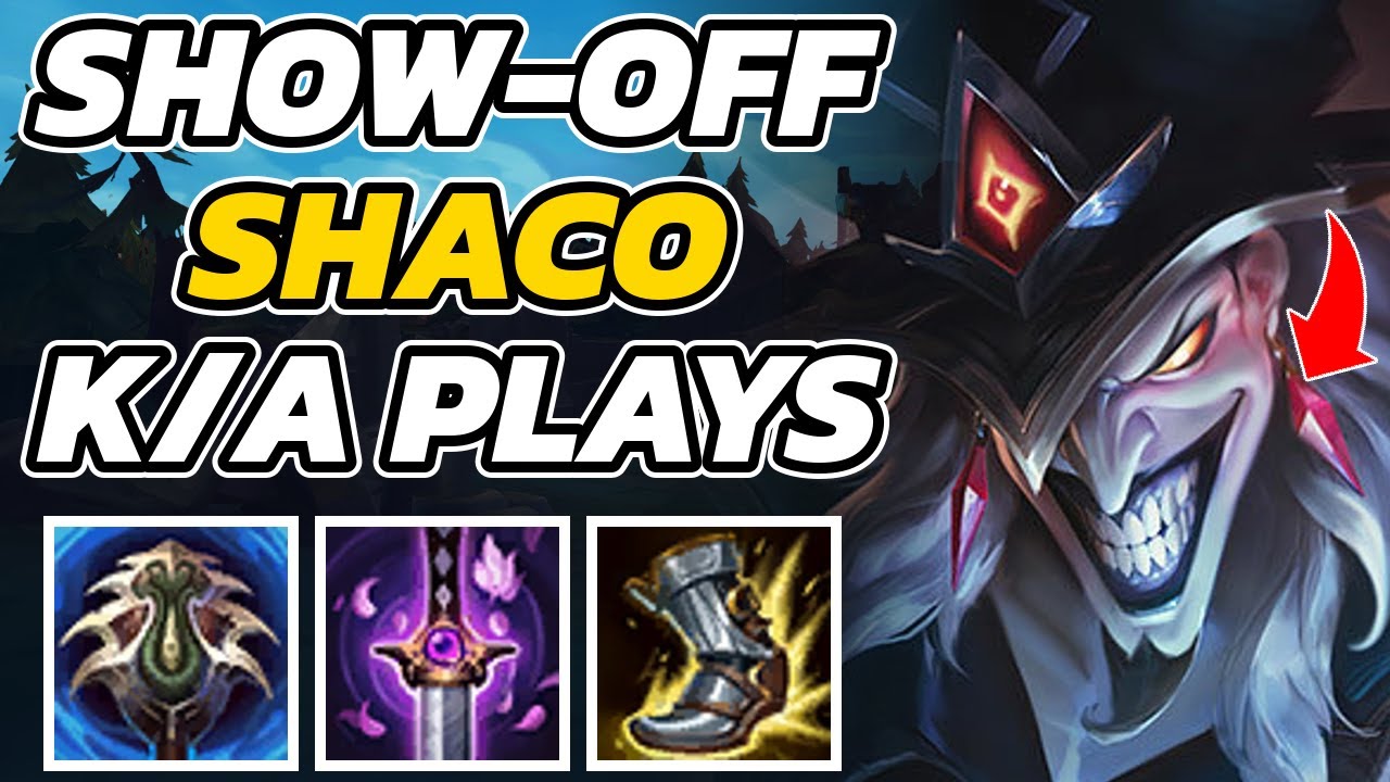CHALLENGER SHACO GAMES. K/A PLAYS ONLY. LOL META. 56% WIN SHACO JUNGLE