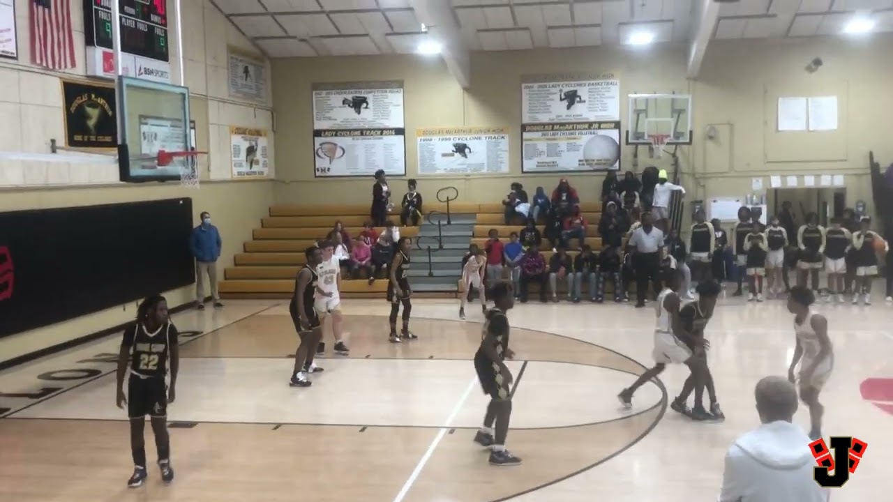 Annie Camp 7th Grade Boys Basketball (Jonesboro, AR) @ MacArthur 1/25/22. Double OT!