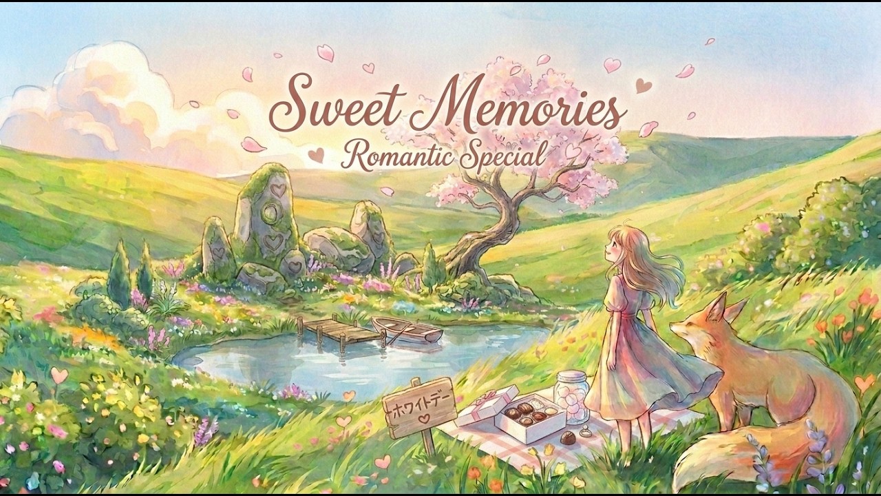 A Sweet Spring Morning 🌸 Heartwarming Ghibli Style Music to Start Your Day