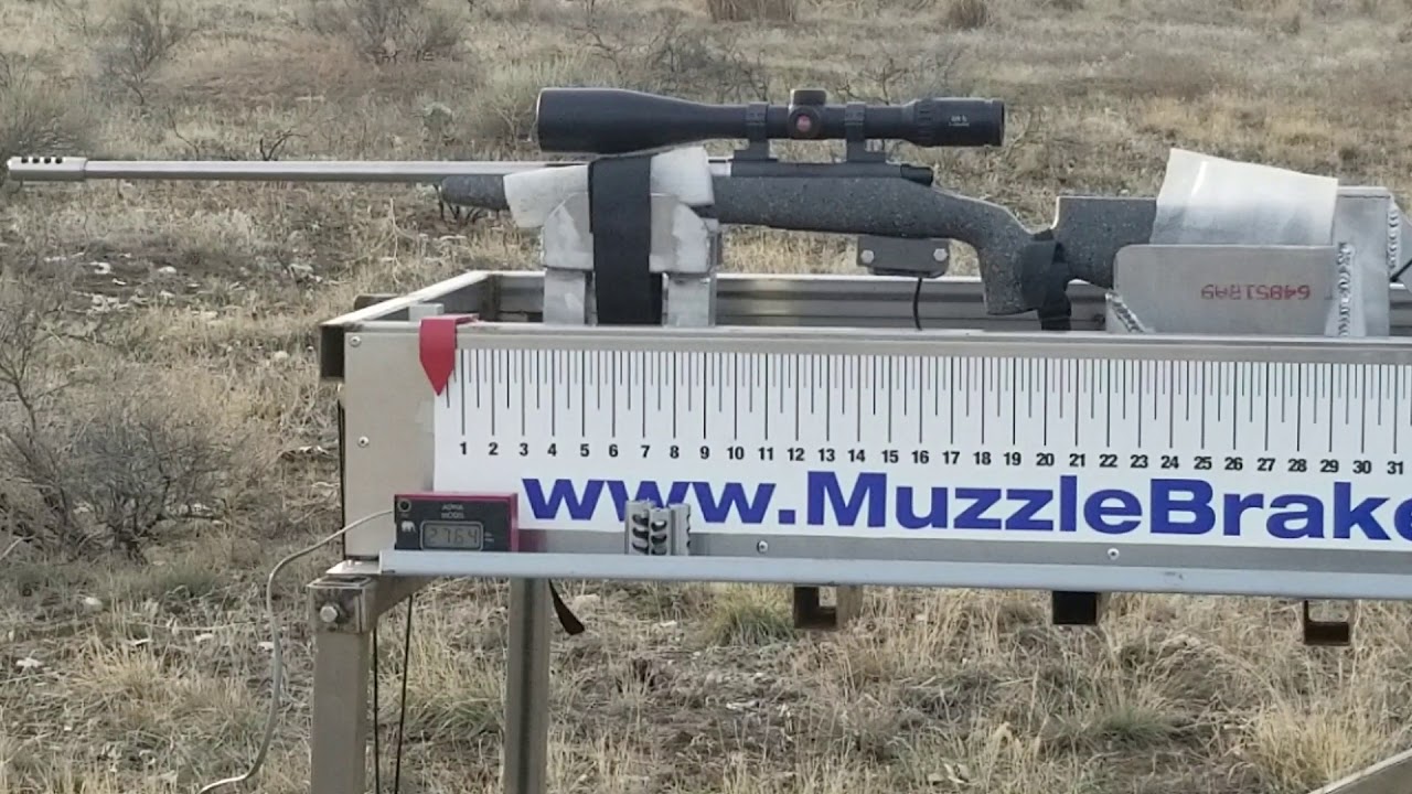 6 5 Creedmoor muzzle brake test