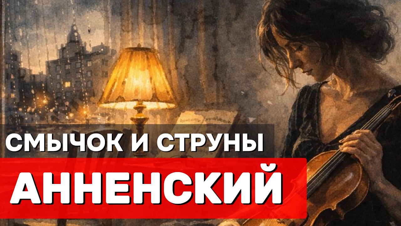 🎻 ЭТО НЕ МУЗЫКА — ЭТО БОЛЬ… Анненский, от которого замирает сердце