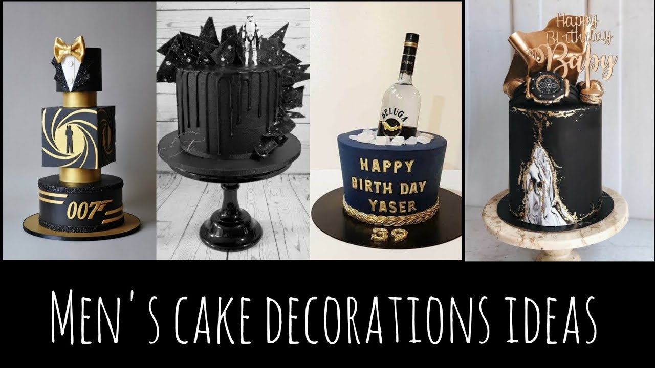 Men's Cake Decorations Ideas || Men's Birthday Cake Designs || Birthday Cake Ideas for Men's