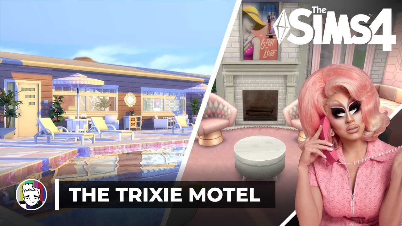 The Trixie Motel | The Sims 4: Speed Build