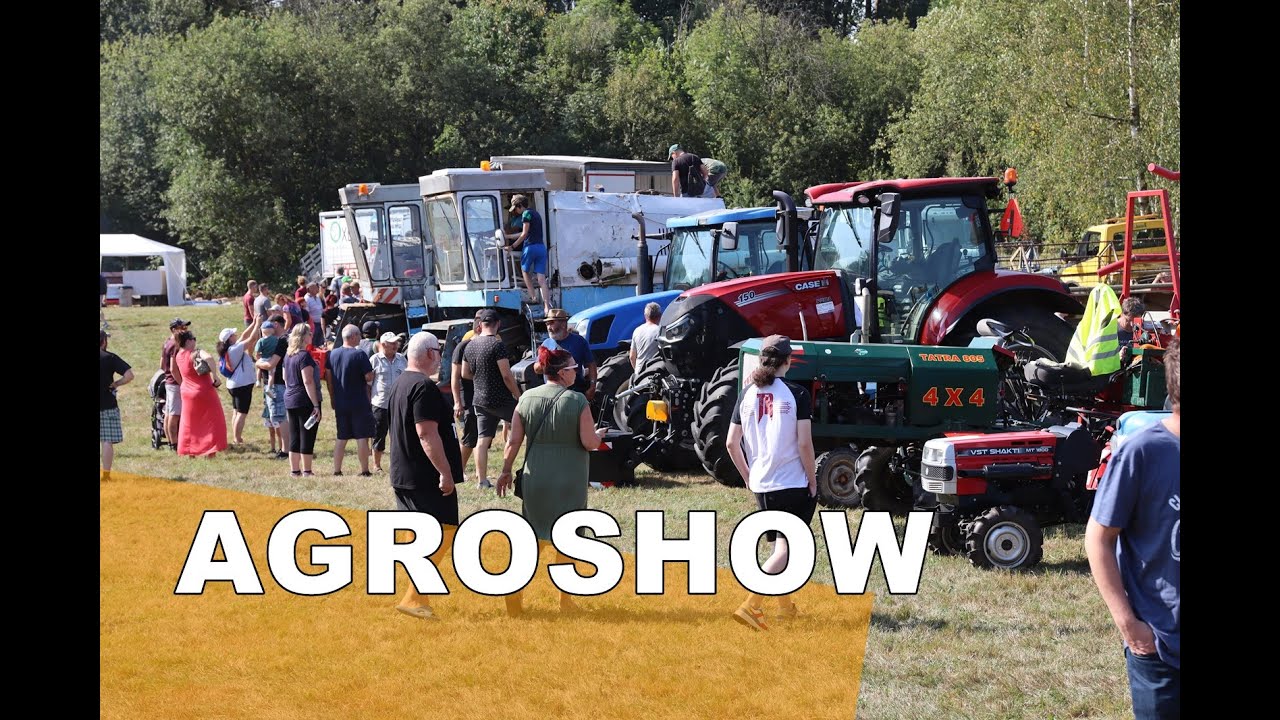 AgroShow v Jakubovicích se povedla. Traktory přilákaly davy návštěvníků