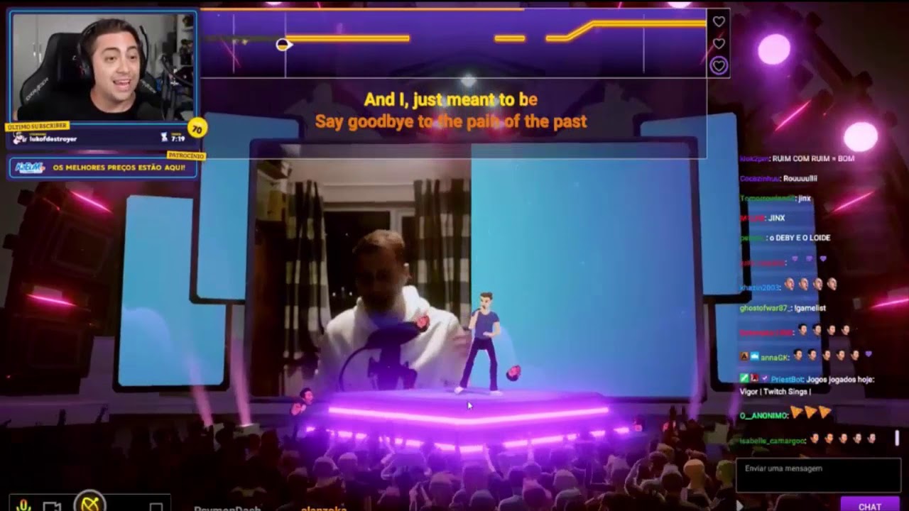 ALANZOKA: DANDO SHOW NO INGLÊS