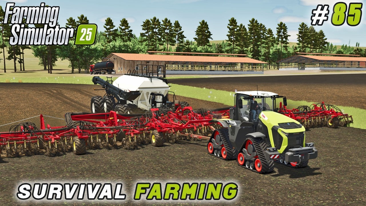10 миллионов долларов достигнуты! Задача выполнена! | Farming Simulator 25 | Survival Farming | T...