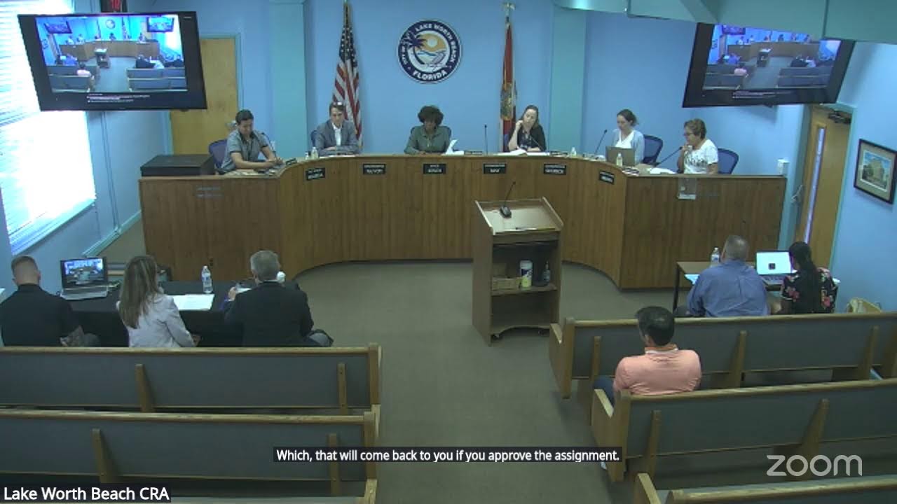 Lake Worth Beach CRA Board Meeting | July 8th 2025