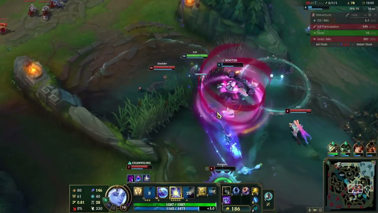 Lux Game 57 (Loss vs Smolder, Struggle)