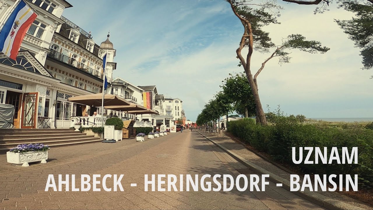 [Uznam] Promenada rowerowa: Ahlbeck - Heringsdorf - Bansin