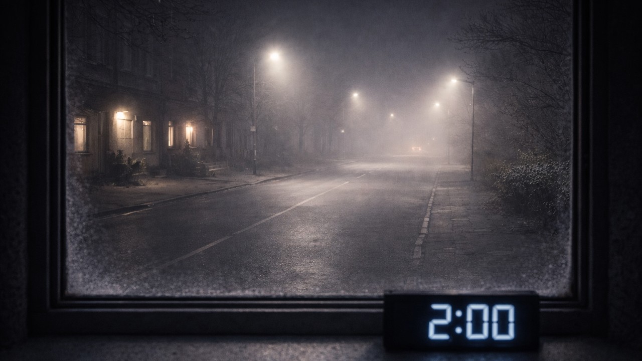 Pre-Sleep Ambient │ 3 Minutes │ Foggy Night at 2AM