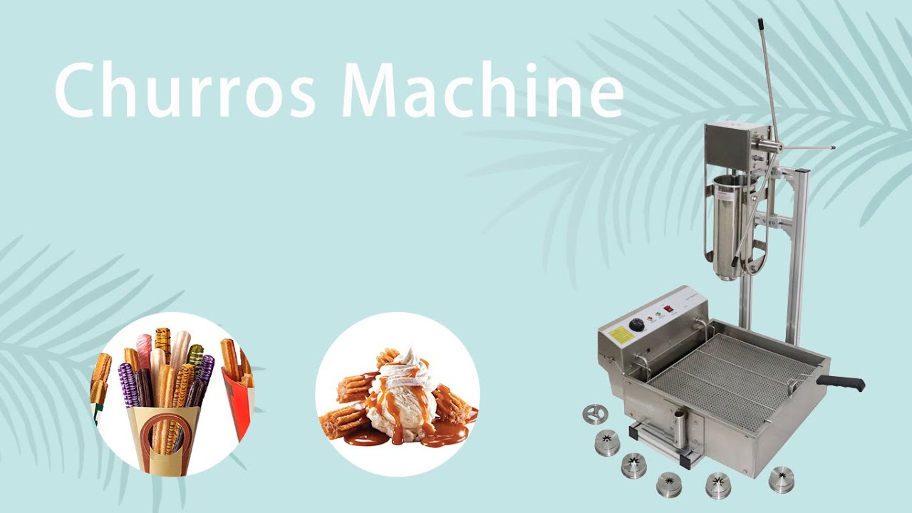 Churros Extruder & Fryer Machine -  Churros Maker for Restaurants & Food Businesses#churros #machine