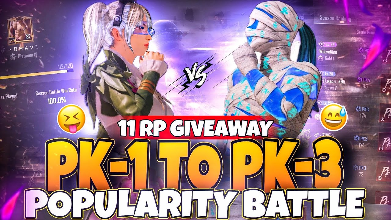 Pk1 to Pk3  Popularity Battle Part-1 | Bhavi vs rich person💀 | INTENSE BATTLE MOMENTS 😱