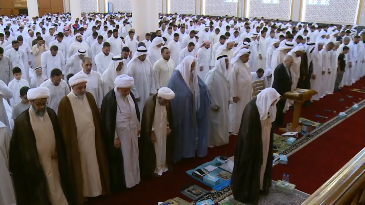 صلاة الظهرين  - الحكيم الإلهي والفقيه الرباني الميرزا عبدالله الإحقاقي - الجمعة 21 شوال 1444 ه