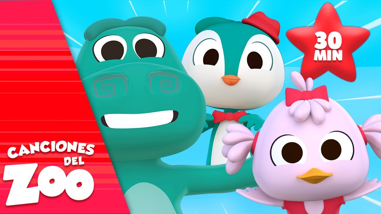 ¡Vamos a Bailar con el Cocodrilo Dante y Más Amigos del Zoo! | Canciones del Zoo