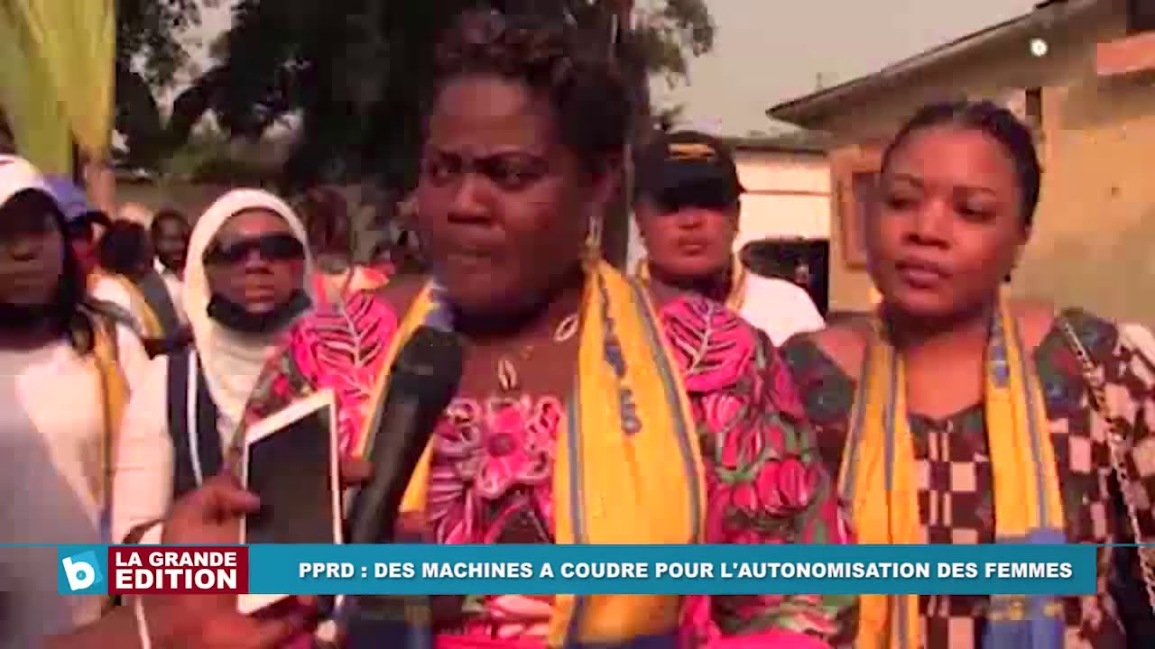 PPRD: Des machines à coudre pour l’autonomisation des femmes