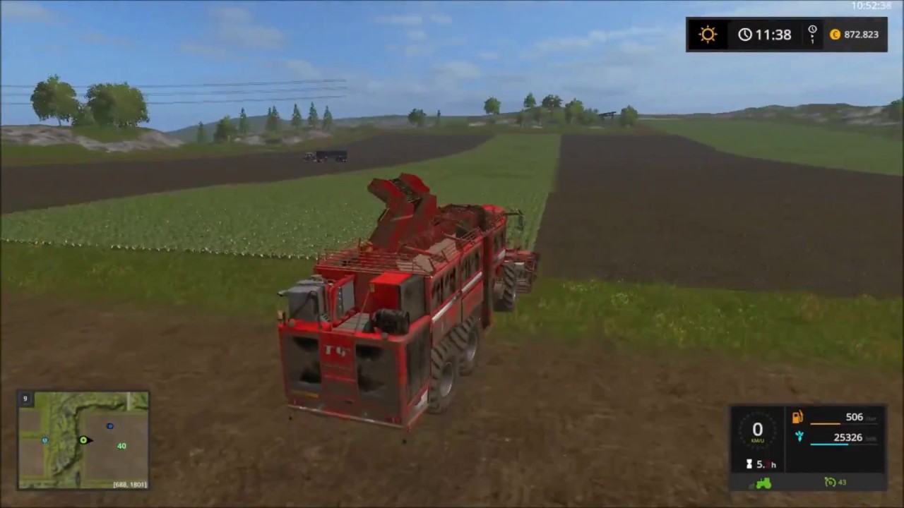 fs 17 realistic hagenstedt timelapse # 18 Sugar beet harvest part 3