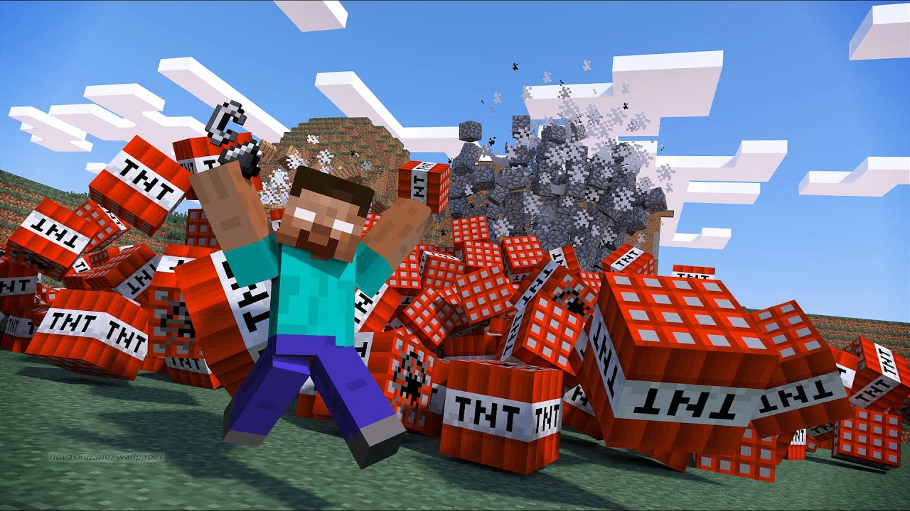 Minecraft - TNT village live #minecraft #shorts