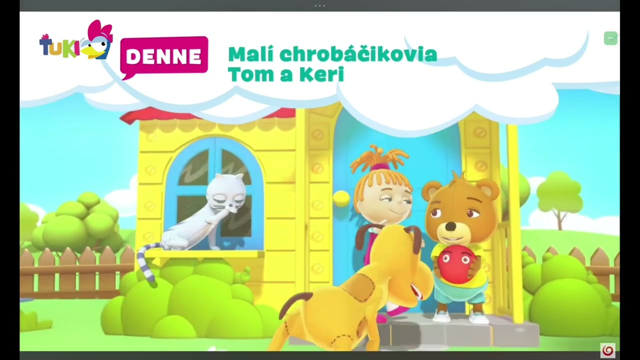 Ťuki Malí chrobáčikovia Tom a keri