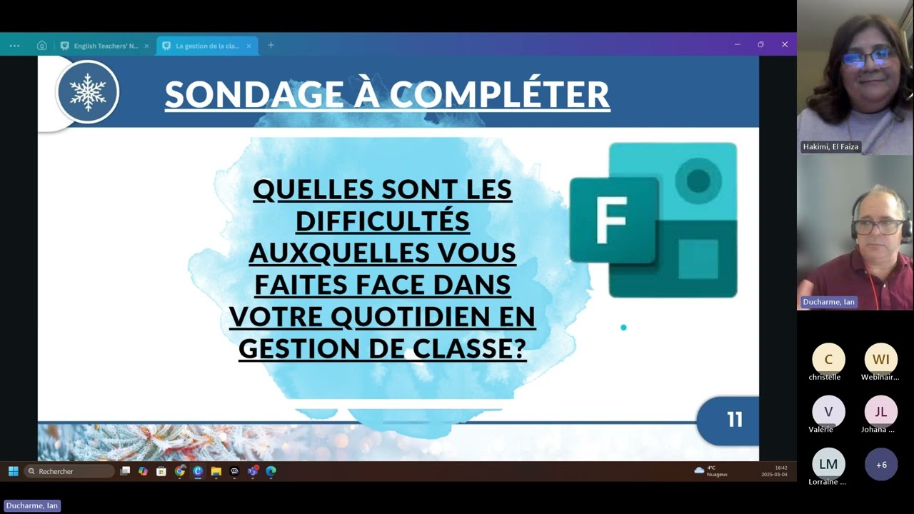 La gestion de classe :  une réalité et des pistes de solution