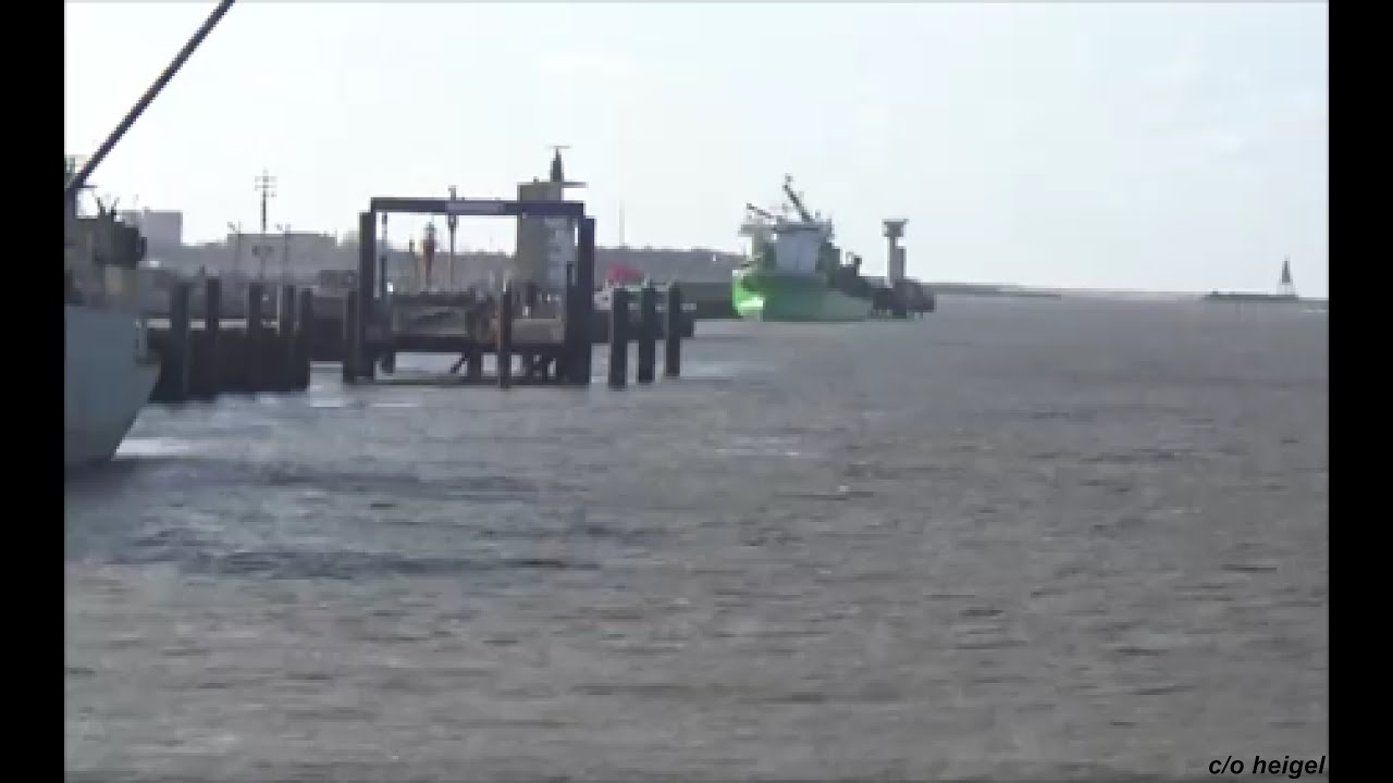 Erste Fahrt mit der Greenferry I