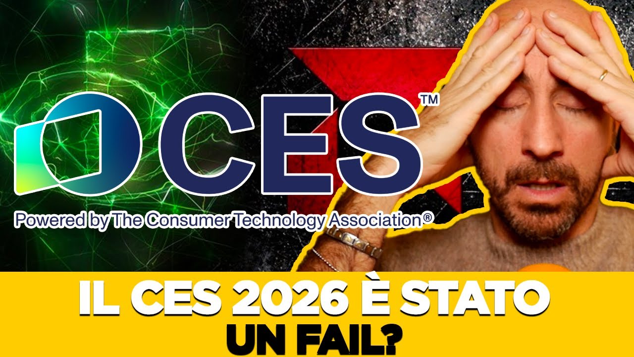 IL FALLIMENTO DEL CES 2026: Da NVIDIA/AMD, agli HANDLED ai ROBOT!