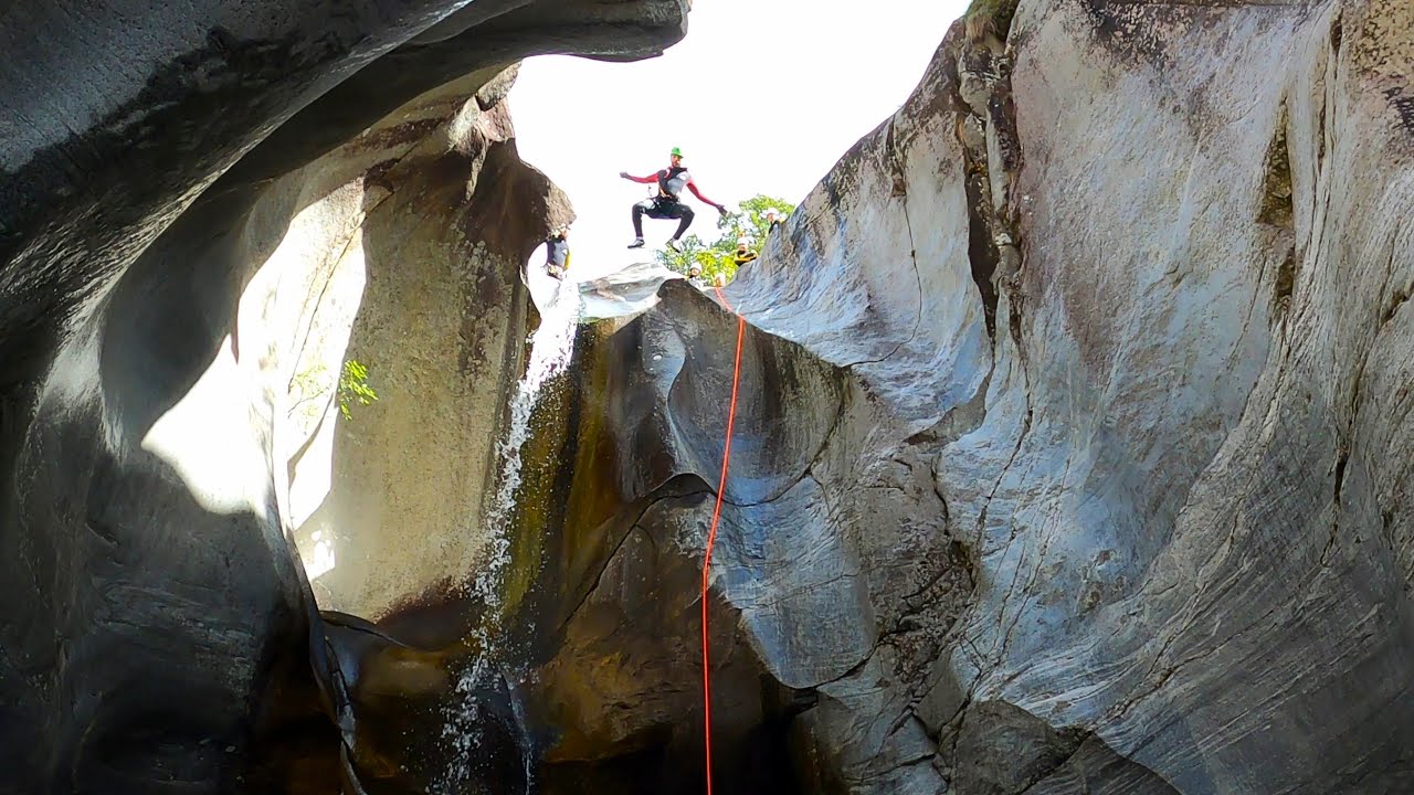 Canyoning in Switzerland - Boggera inf., Cresciano, Ticino