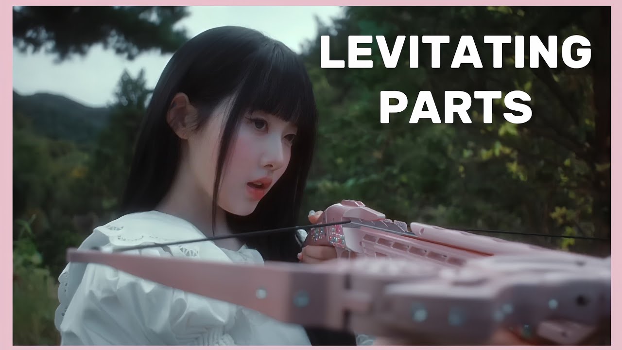 levitating parts in kpop songs