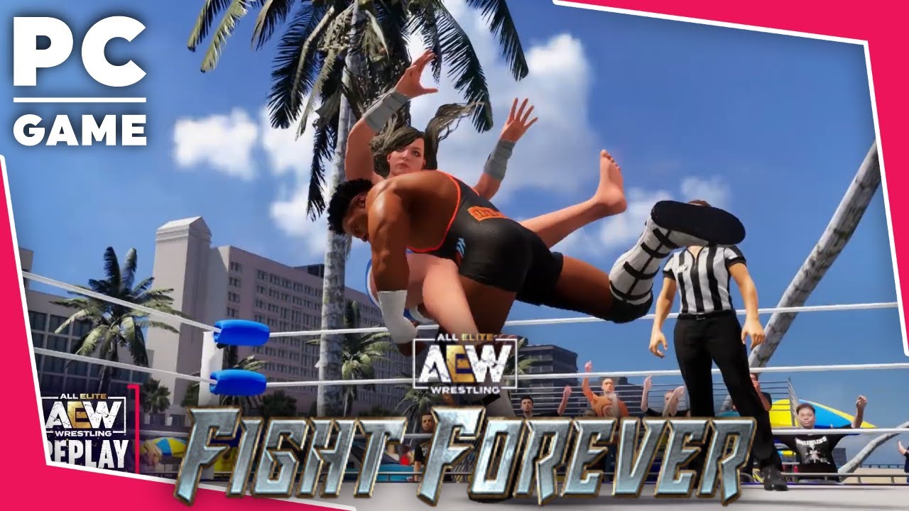 Wonder Woman vs. Powerhouse Hobbs! - AEW Fight Forever: Intergender Falls Count Anywhere Rematch