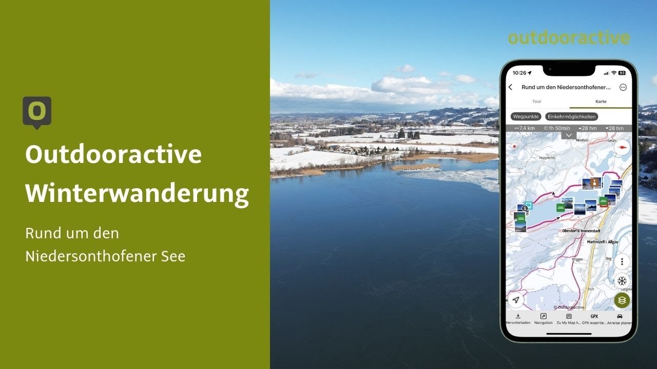 #outdooractivetour -  Rund um den Niedersonthofener See