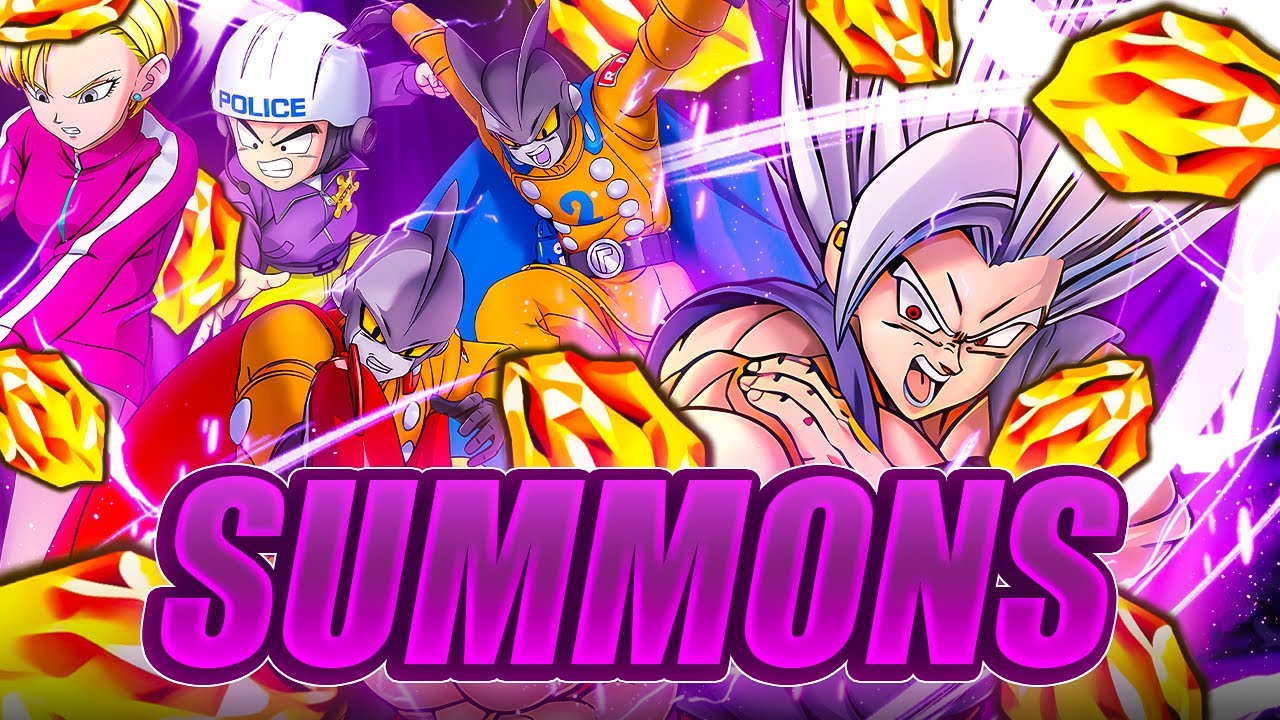 WHAT HAPPENED TO ALL THE LUCK!? PART 2 BEAST GOHAN AND LR GAMMAS SUMMONS! (Dokkan Battle)