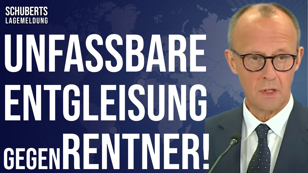 Merz v&ouml;llig von Sinnen💥Totalschaden f&uuml;r CDU/CSU💥L&uuml;gen-Kampagne im Netz aufgeflogen!