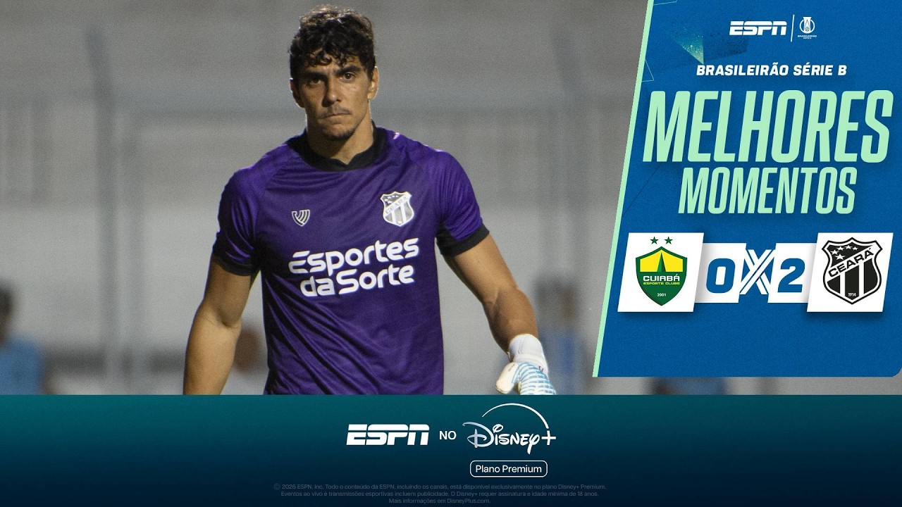 GOLEIRO DO CEAR&Aacute; PEGA DOIS P&Ecirc;NALTIS E DECIDE CONTRA O CUIAB&Aacute; FORA DE CASA | MELHORES MOMENTOS