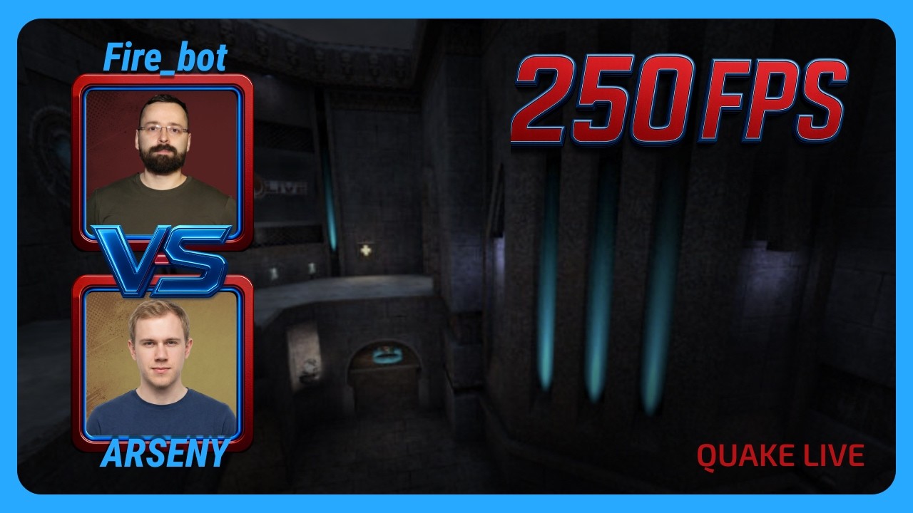 fire_bot vs ARSENY | 250FPS Quake Season 4 | BO3 | Quake Live
