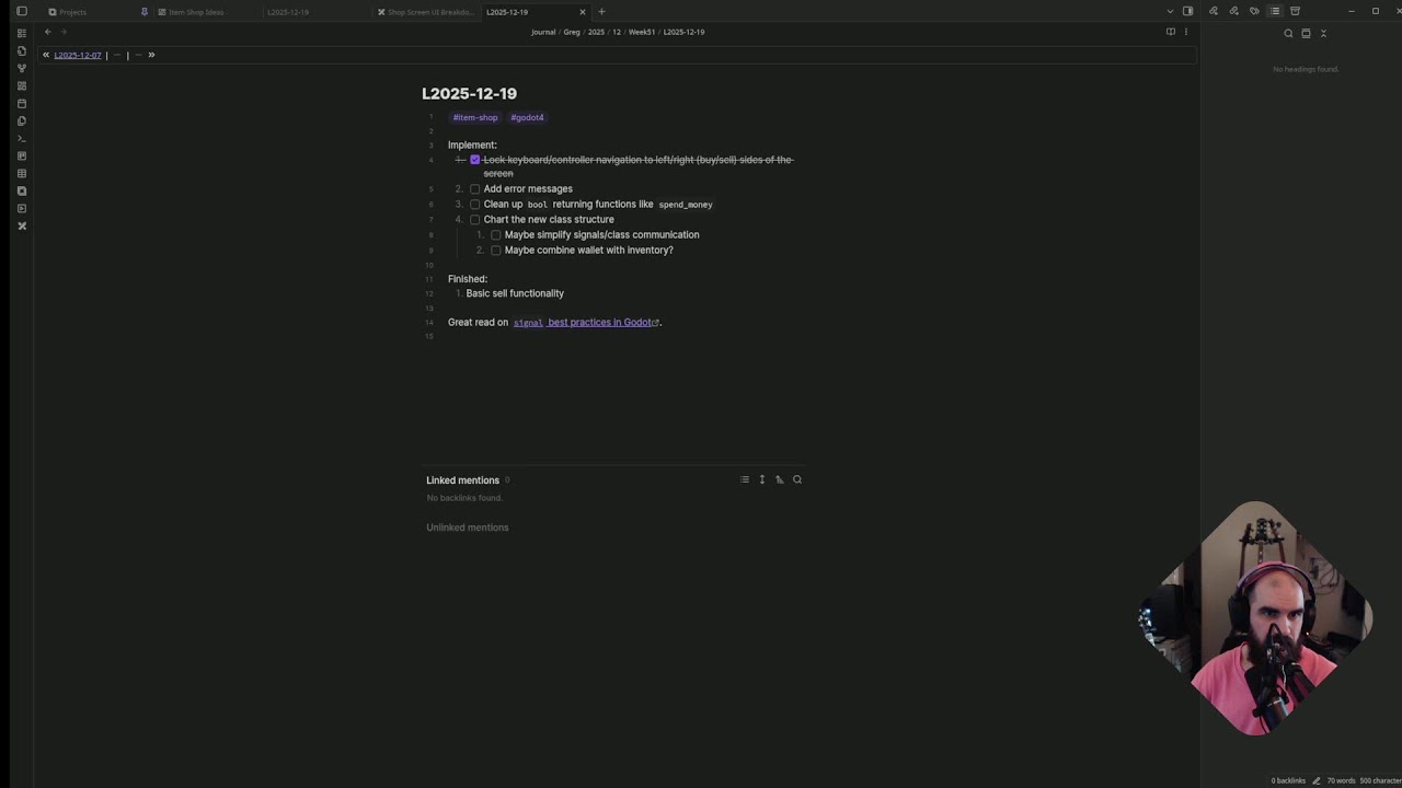 [Live] 2D Game Dev in Godot