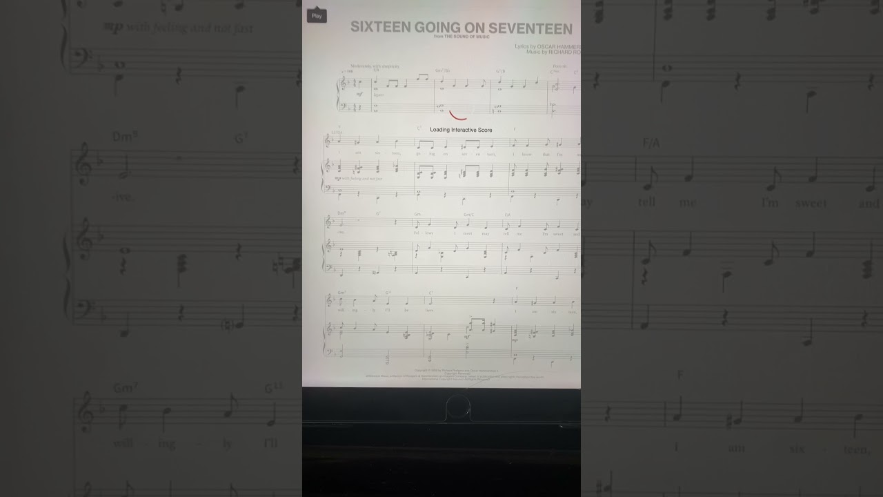 16 going on 17 practice track in F