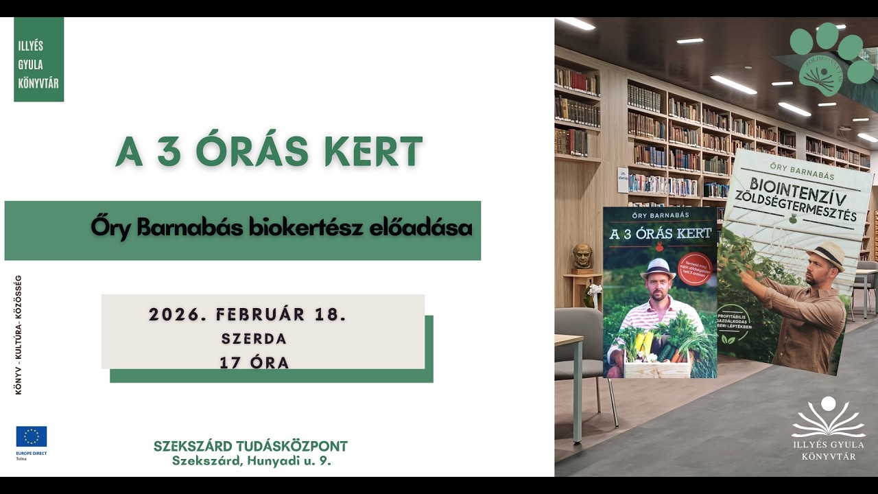 Őry Barnabás - A 3 órás kert