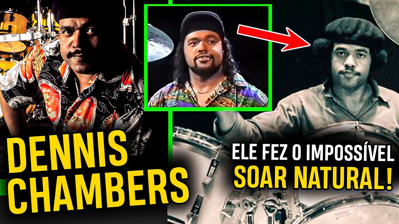Dennis Chambers: A História do Baterista Autodidata que Reinventou o Sentido de Groove