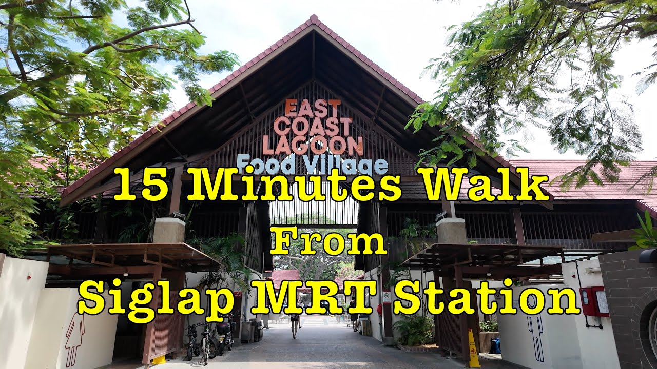 I Walk to East Coast Lagoon Food Village #singapore #food #hawkerfood #eastcoast #mrt #walkingtour