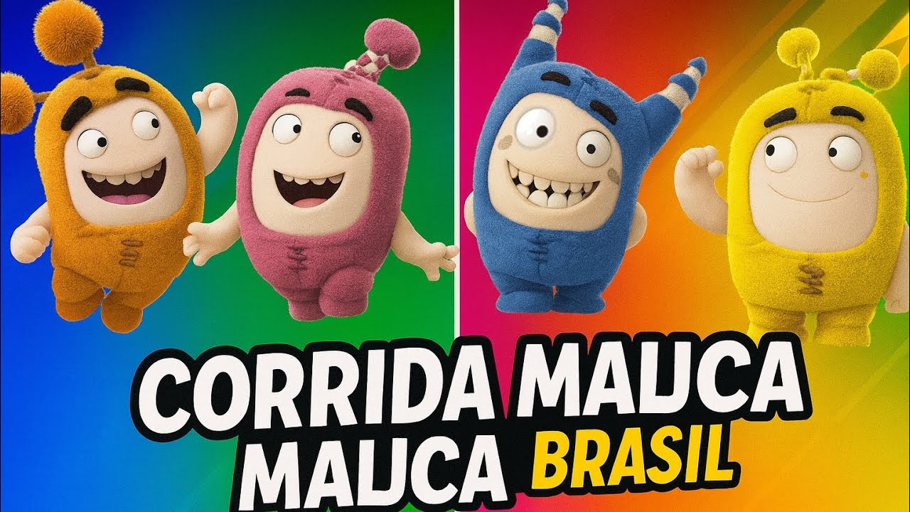 Corrida dos Oddbods! Misterioso Campeão Turbo Surpreende 😱🚀