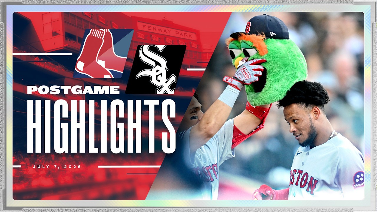 ЛУЧШИЕ МОМЕНТЫ RED SOX: Red Sox против White Sox &mdash; Седдан Рафаэла выбивает 2-рантовый хоум-ран