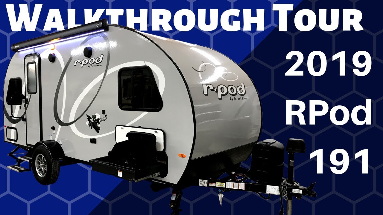 2019 RPod 191 Travel Trailer Walkthrough Tour