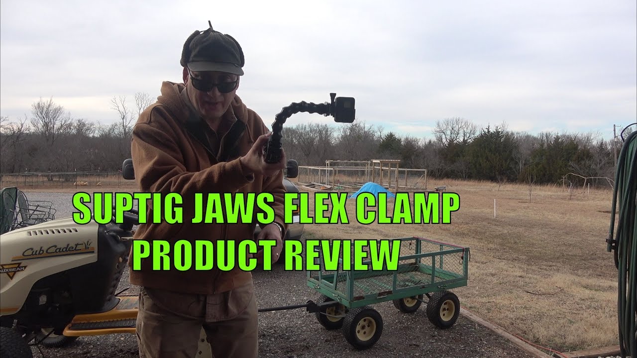 GoPro Flex Clamp Suptig Jaws Gooseneck Mount Product Review with GoPro Hero 7 Black #gopromount
