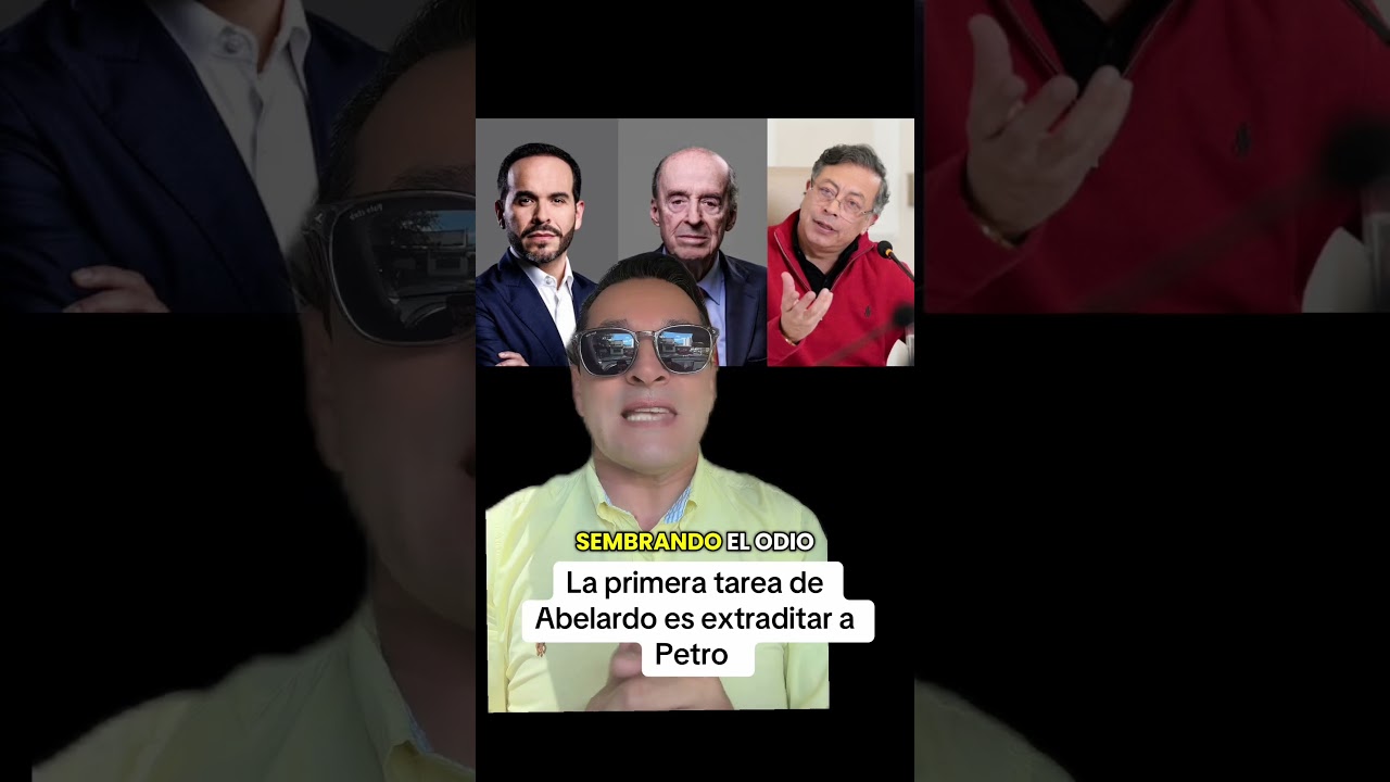 La primera tarea de Abelardo es extraditar a Petro, eso dijo. Ser&aacute; capaz ? #Colombia #Noticias