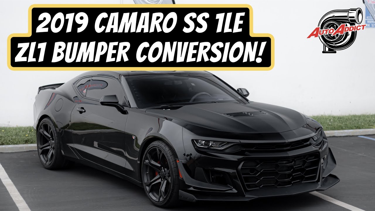 2019 Camaro SS 1LE | ZL1 1LE Track Pack Bumper Conversion! | 