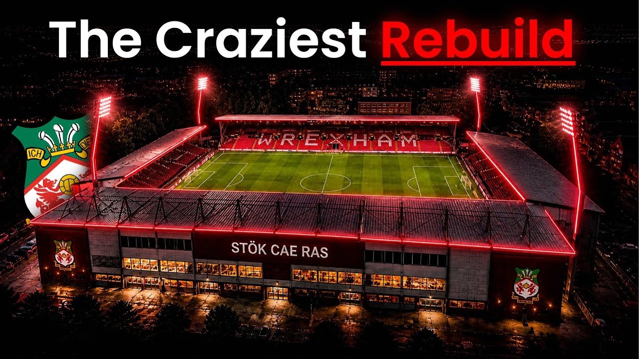 Inside Wrexham AFC's 55,000 Seats Stadium Plan