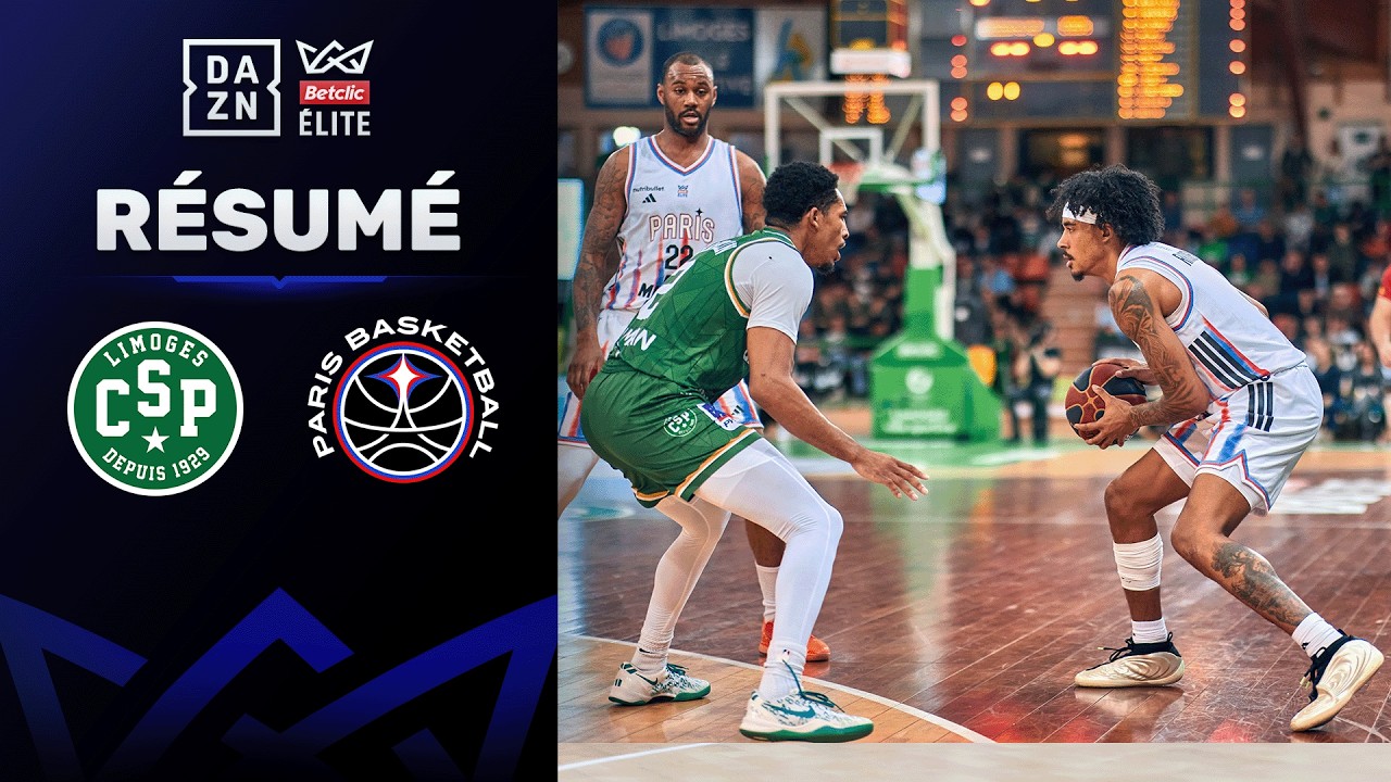 Limoges - Paris | Betclic Elite 2025 - 2026 | DAZN Highlights