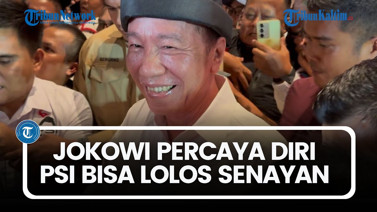 Jokowi Percaya Diri PSI Bisa Lolos Senayan di 2029