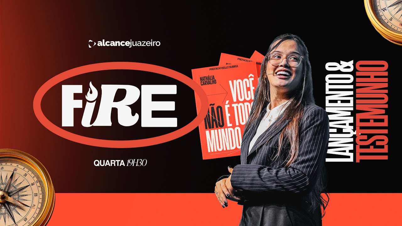 Você Não é Todo Mundo |  Pra Nathália Carvalho | Alcance Juazeiro | 19:30h - 09/04/2025